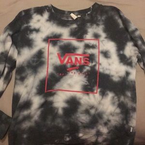 Vans tie dye crew
